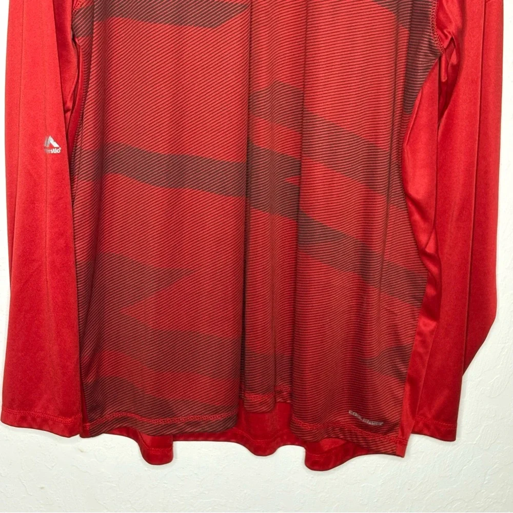 Majestic Washington Nationals Nats Cool Base 1/4 Zip Baseball Jacket Men‎ 2XLT